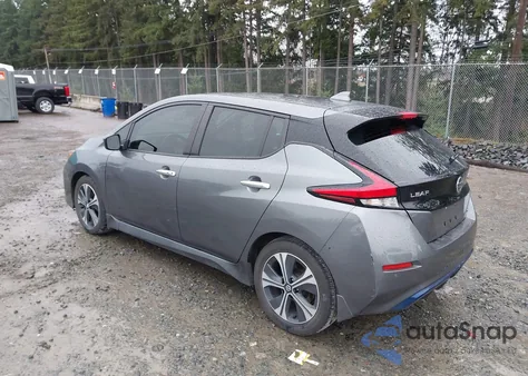 2020 Nissan Leaf Sv 40 Kwh z USA, uszkodzony, nr VIN 1N4AZ1CP9LC301058
